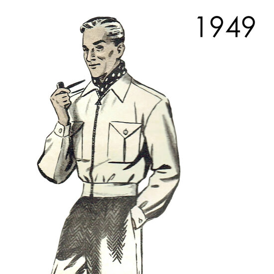 1949 Men's Jacket. Chest 92 cm (36")