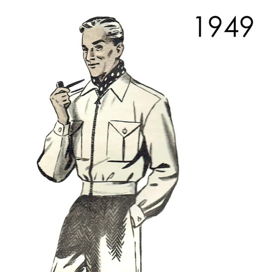1949 Men's Jacket. Chest 92 cm (36")