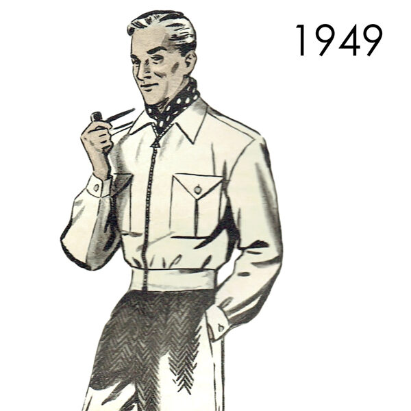 1949 Jacket pattern 92 cm/ 36" chest