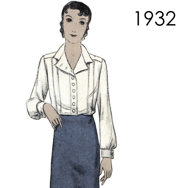 1932 Blouse 120 cm (47") bust