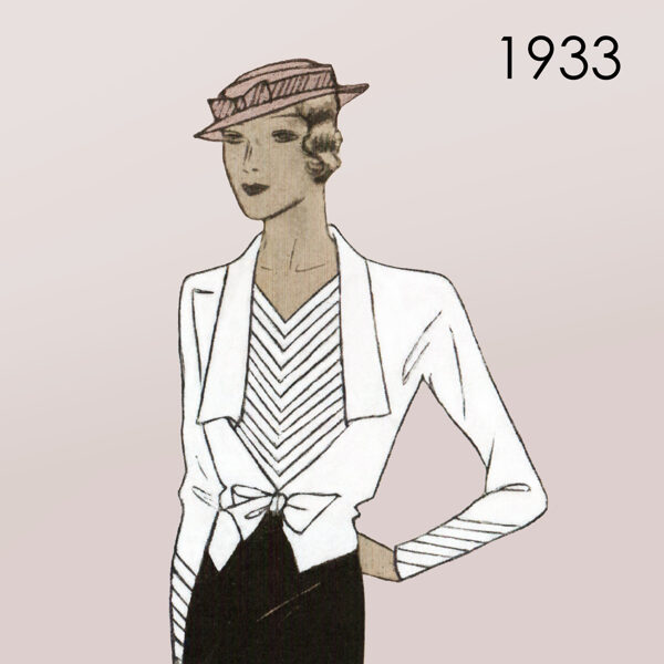1933 Blouse in 102 cm/ 40" bust