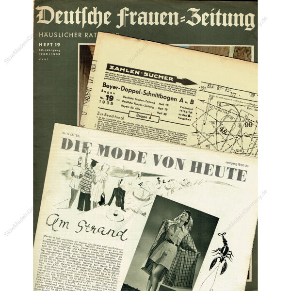 Deutsche Frauen Zeitung, Nr. 19/1939