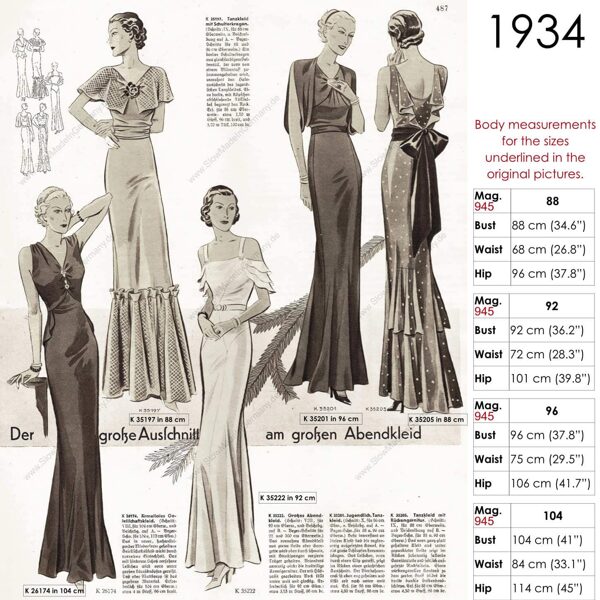 1930s Vintage long gowns