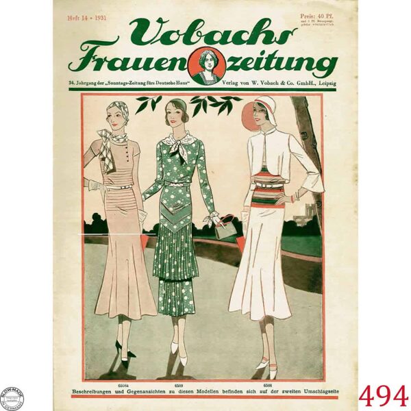 Vobachs Frauen Zeitung Heft 14 / 1931