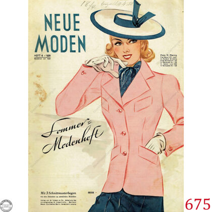 Neue Moden Heft 4 from 1939