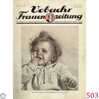 Vobachs Frauen Zeitung Heft 25 from 1931