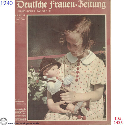 1940 Deutsche Moden-Zeitung Heft 17