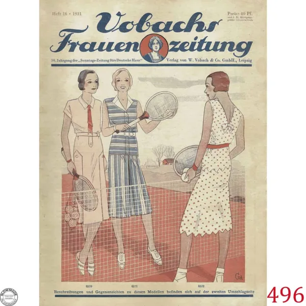 Vobachs Frauen Zeitung Heft 16 / 1931