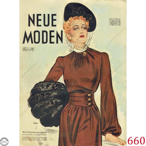Vobachs Neue Moden Heft 1/1939