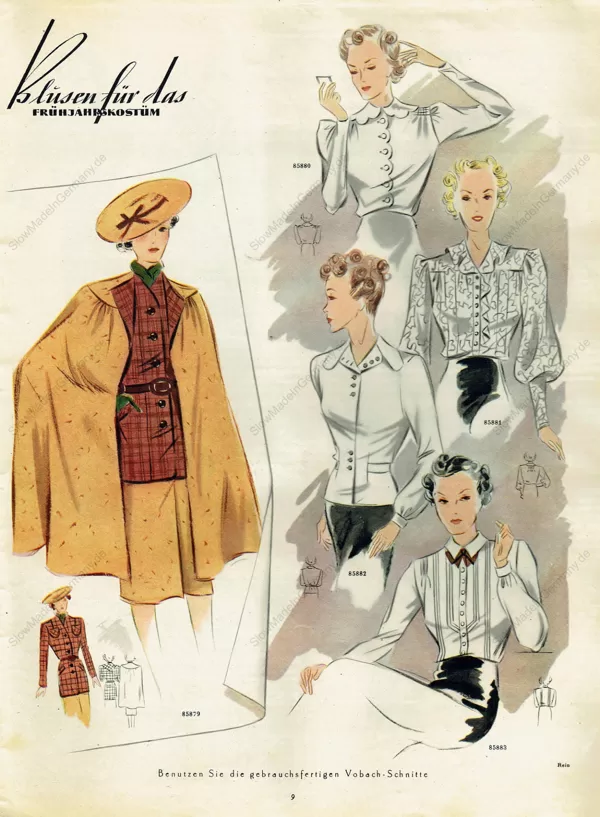Vobachs Neue Moden Heft 1/1939