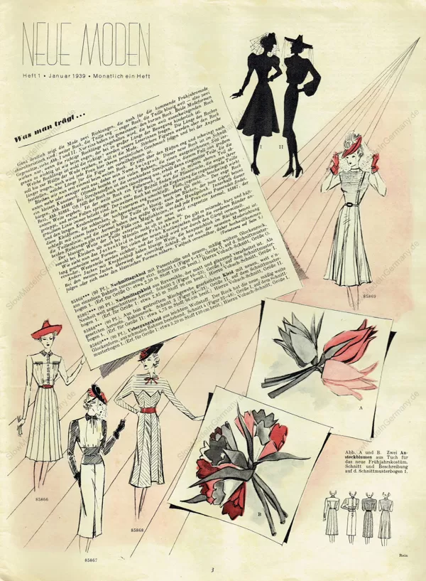 Vobachs Neue Moden Heft 1/1939