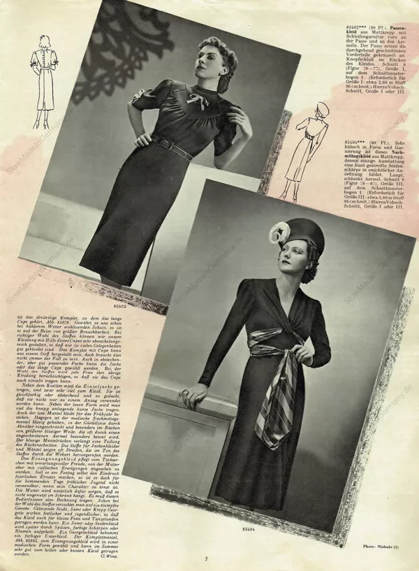 Vobachs Neue Moden Heft 1/1939