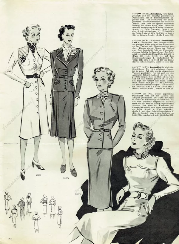 Vobachs Neue Moden Heft 1/1939