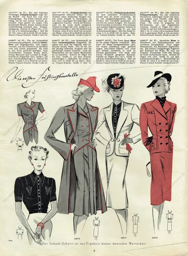 Vobachs Neue Moden Heft 1/1939
