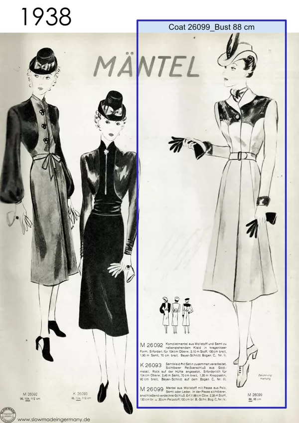 Vintage womens patterns petite sizes