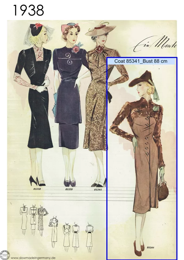 Vintage womens patterns petite sizes