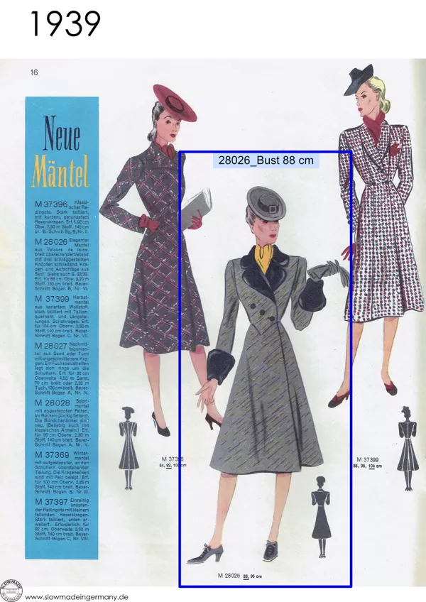 Vintage womens patterns petite sizes