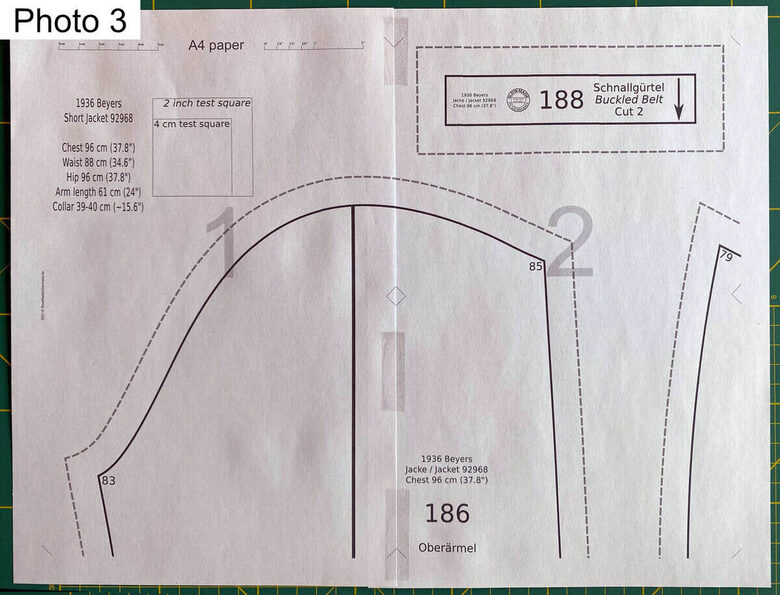 Join pages of a PDF sewing pattern together