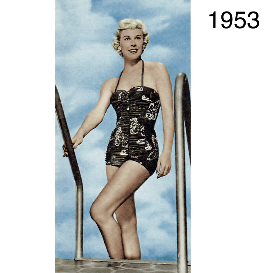 1950s Doris Days swimsuit pattern